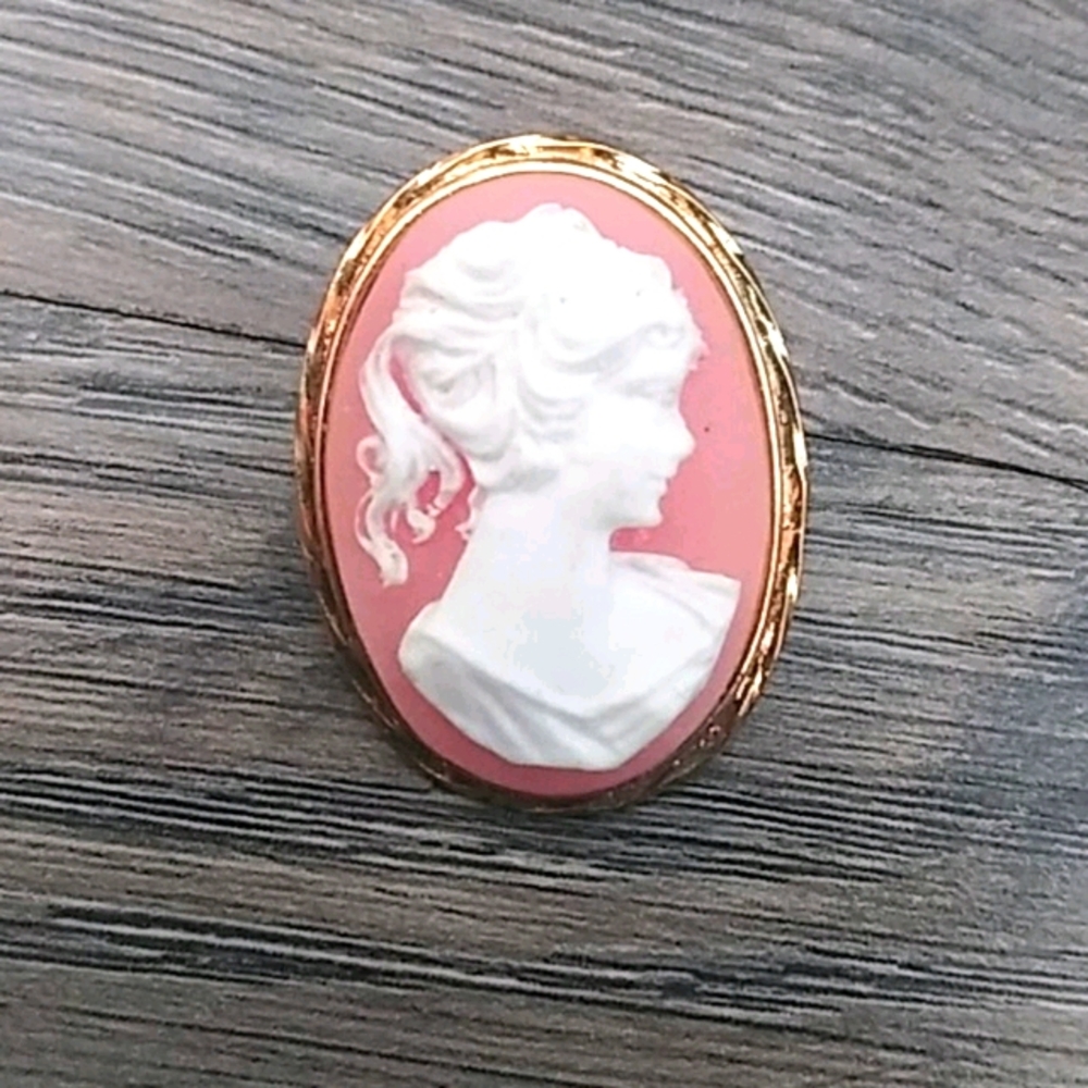 Cameo brooch